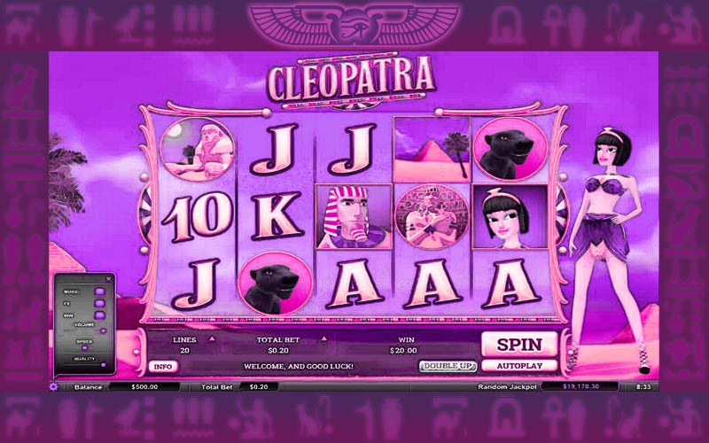 free Cleopatra Arrows Edge slot machine