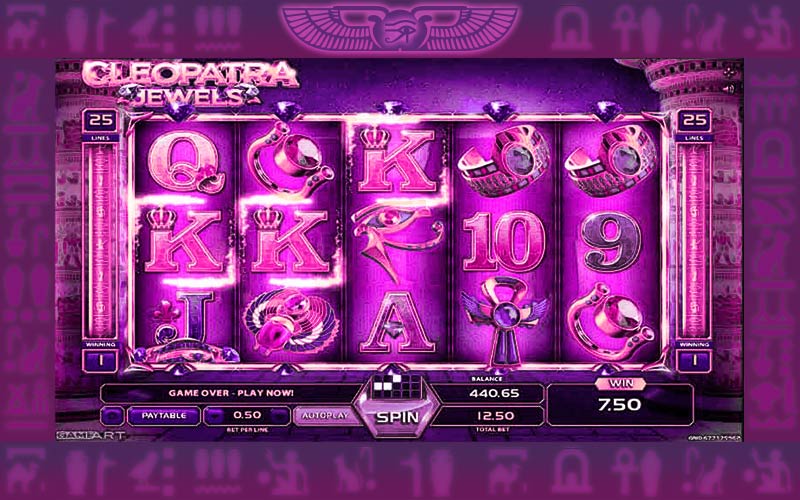 Jewels of Cleopatra slots machine free play