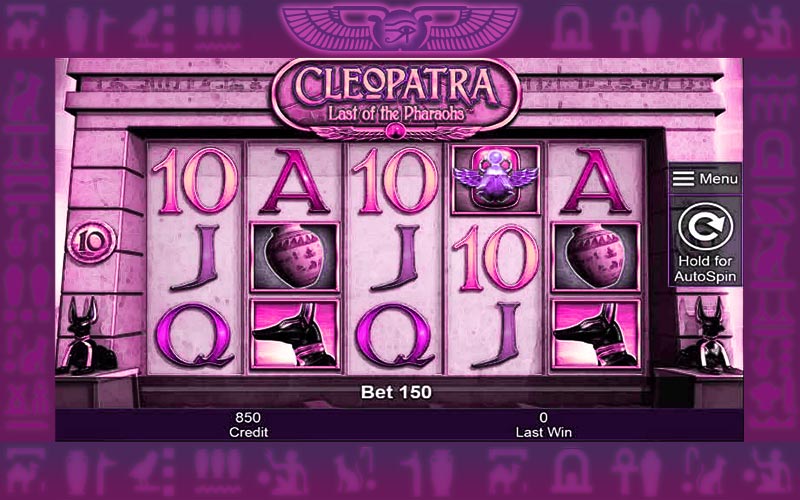 play Cleopatra Last of the Pharaohs slots